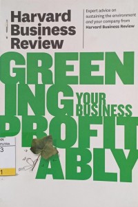 Image of Harvard Business Review on Greening Your Business Profitably