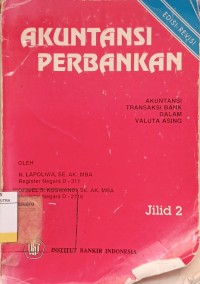 Image of Akuntansi Perbankan Ed.Revisi Jil.2