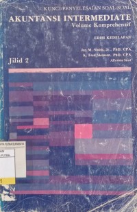 Image of Akuntansi Intermediate  : Volume Komprehensif Ed.8 Jil.2