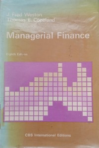 Image of Managerial Finance Ed.8