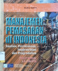 Image of Manajemen Pemasaran di Indonesia Buku.1