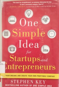 Image of One Simple Idea for Startups and Enterpreneurs