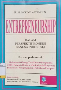 Image of Entrepreneurship Dalam Perspektif Kondisi Bangsa Indonesia