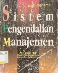 Image of Sistem Pengendalian Manajemen Ed.1