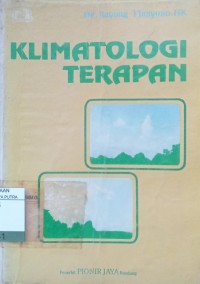 Image of Klimatologi Terapan