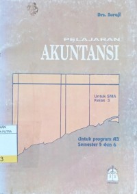 Image of Pelajaran Akuntansi : Untuk SMA Kelas 3