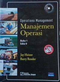 Image of Manajemen Operasi Ed.9 Buku.1