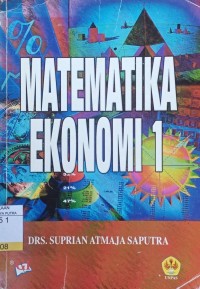 Image of Matematika Ekonomi 1