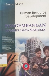 Image of Human Resource Development : Pengembangan Sumber Daya Manusia