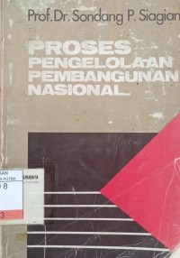 Image of Proses Pengelolaan Pembangunan Nasional