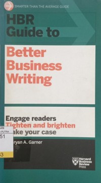 Image of HBR Guide to Better Business Writing