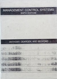 Image of Management Control Systems Ed.6