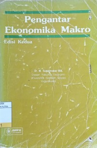 Image of Pengantar  Ekonomika Makro Ed.2