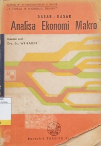 Image of Dasar - Dasar Analisa Ekonomi Makro
