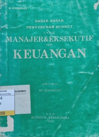 Image of Dasar - Dasar Penyusunan Budget Untuk Manajer & Eksekutif Non Keuangan