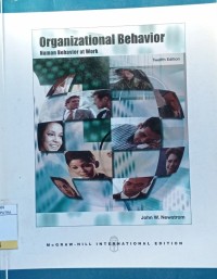 Image of Organizational Behaviour : Human Behavior at Work Ed.12