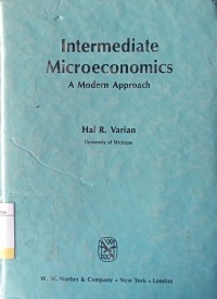 Image of Intermediate Microeconomics a Modern Approach