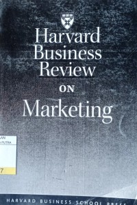 Image of Harvard Business Review on Marketing