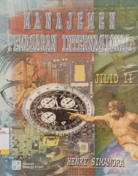 Image of Manajemen Pemasaran Internasional Jil.2