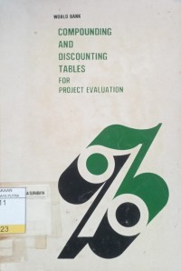 Image of Compounding and Discounting Tables For Project Evaluation