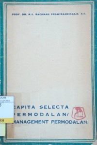 Image of Capita Selecta Permodalan / Management Permodalan
