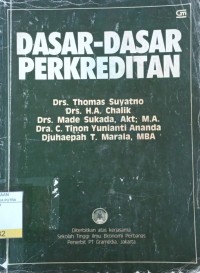 Image of Dasar - Dasar Perkreditan