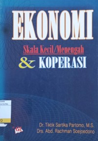 Image of Ekonomi Skala Kecil / Menengah dan Koperasi