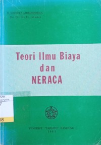 Image of Teori Ilmu Biaya dan Neraca