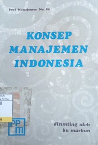 Image of Konsep Manajemen Indonesia