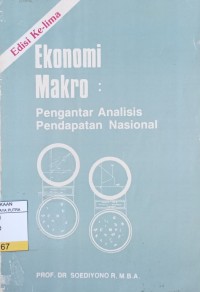 Image of Ekonomi Makro : Pengantar Analisis Pendapatan Nasional Ed.5