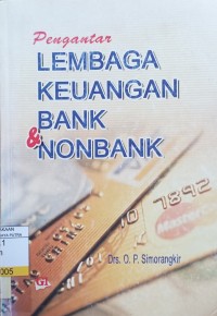 Image of Pengantar Lembaga Keuangan Bank dan Nonbank