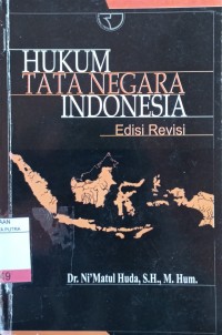 Image of Hukum Tata Negara Indonesia Ed.Revisi