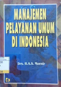 Image of Manajemen Pelayanan Umum di Indonesia