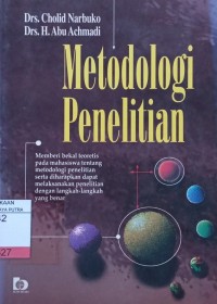 Image of Metode Penelitian
