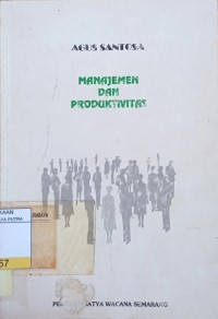 Image of Manajemen dan Produktivitas