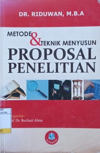 Image of Metode & Teknik Menyusun Proposal Penelitian