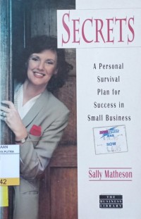 Image of Secrets : A Personal Survival Plan For Success In Small Business