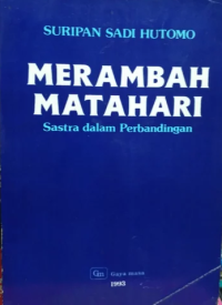 Image of Merambah matahari: sastra dalam perbandingan
