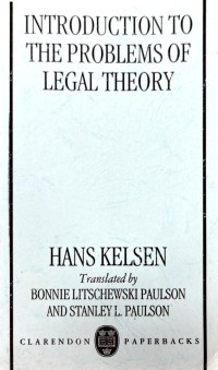Image of Introduction of The Problems of Legal Theory