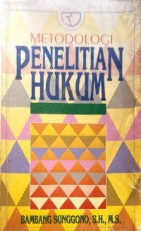 Image of Metodologi Penelitian Hukum