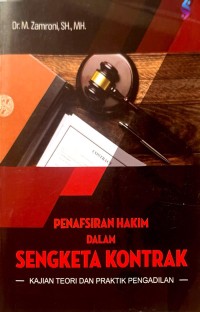 Image of Penafsiran Hakim dalam Sengketa Kontrak