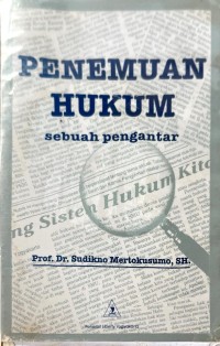 Image of Penemuan Hukum : Sebuah Pengantar