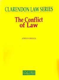 Image of The Conflict of Law